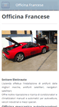 Mobile Screenshot of officinafrancese.it