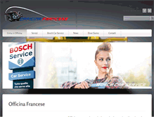 Tablet Screenshot of officinafrancese.it